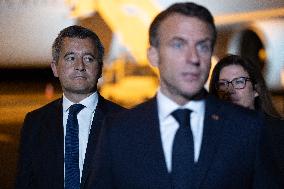 Macron on visit in New Caledonia