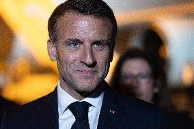 Macron on visit in New Caledonia