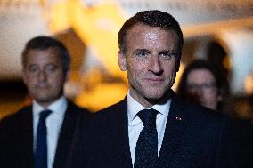 Macron on visit in New Caledonia