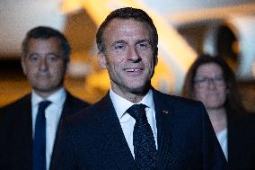 Macron on visit in New Caledonia