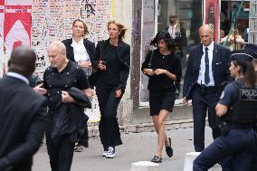 Jane Birkin Funeral - Paris