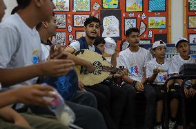 MIDEAST-GAZA-REFUGEE-CHILDREN-UN AGENCY-SUMMER CAMP