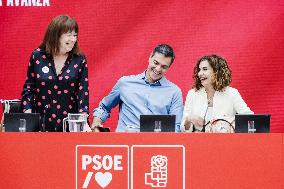 PSOE's Executive Committee Meeting After The Elections - Madrid