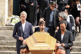 Jane Birkin Funeral - Paris