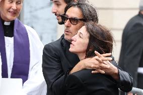 Jane Birkin Funeral - Paris