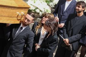 Jane Birkin Funeral - Paris