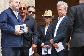 Jane Birkin Funeral - Paris