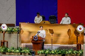 THE PHILIPPINES-QUEZON CITY-STATE OF THE NATION ADDRESS