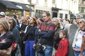 Jane Birkin Funeral - Paris