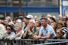 Jane Birkin Funeral - Paris