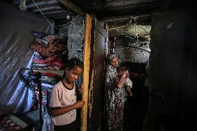 Heatwave In Gaza, Palestine