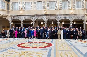 King Felipe Receives The EuroLat Assembly - Madrid