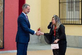 King Felipe Receives The EuroLat Assembly - Madrid