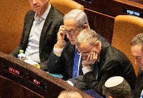 MIDEAST-JERUSALEM-ISRAEL-JUDICIAL OVERHAUL BILL-PASSING