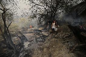 ALGERIA-BOUIRA-WILDFIRES-DEATH TOLL