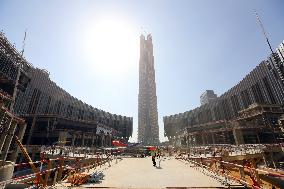 EGYPT-NEW ADMINISTRATIVE CAPITAL-CBD-WORKERS