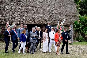 Macron Visits New Caledonia