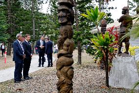 Macron Visits New Caledonia