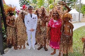 Macron Visits New Caledonia