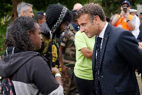 Macron Visits New Caledonia