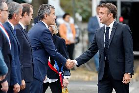 Macron Visits New Caledonia