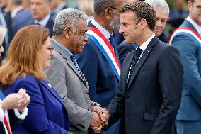 Macron Visits New Caledonia