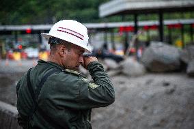 Rescue Labors Continue after Landslide in Quetame, Colombia