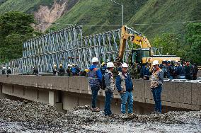 Rescue Labors Continue after Landslide in Quetame, Colombia