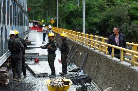 Rescue Labors Continue after Landslide in Quetame, Colombia