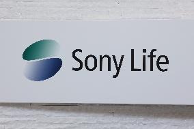 Sony Life Insurance signage and logo