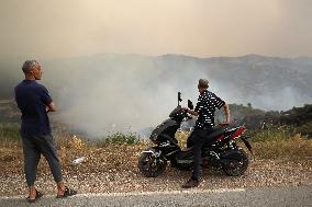 Fire In Algeria