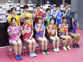 Table tennis: Japan's T-League players