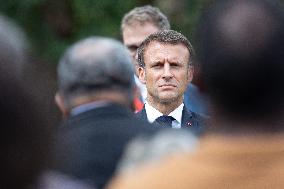 Customary Ceremony In Honour Of President Macron - New Caledonia
