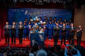 Hong Kong Send-off Ceremony And Press Briefing For Young Astronaut Training Camp 2023