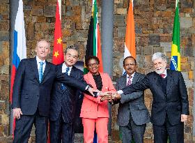 SOUTH AFRICA-JOHANNESBURG-CHINA-WANG YI-BRICS-MEETING