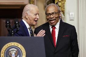 DC: President Joe Biden hosts event to establish the Emmett Till and Mamie Till-Mobley National Monument
