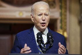 DC: President Joe Biden hosts event to establish the Emmett Till and Mamie Till-Mobley National Monument