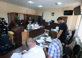 Former Odesa Military Commissar Court Hearing In Kyiv, Amid Russia's Invasion Of Ukraine.