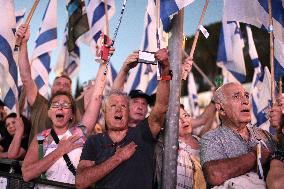 Rally against Israeli Goverment's judicial overhaul bills