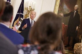 DC: President Joe Biden announces new initiatives to expand access to mental health care