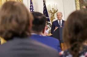 DC: President Joe Biden announces new initiatives to expand access to mental health care