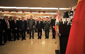 LEBANON-BEIRUT-CHINA-PLA-FOUNDING-ANNIVERSARY-RECEPTION