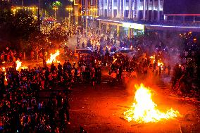 Torch Festival in Sichuan, China