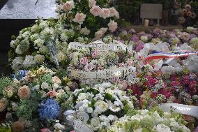 Jane Birkin Rests In Peace At Cimetiere Du Montparnasse - Paris