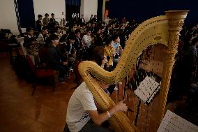 Tutti Rehearsal Of The 31 Camp Of The Children's Symphony Orchestra Of Mexico