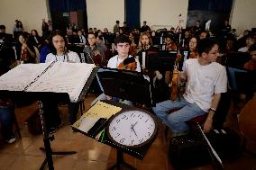 Tutti Rehearsal Of The 31 Camp Of The Children's Symphony Orchestra Of Mexico