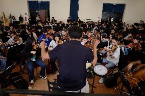 Tutti Rehearsal Of The 31 Camp Of The Children's Symphony Orchestra Of Mexico