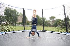 Exclusive - Prince Jean d’Orleans And Family Photo Session - France