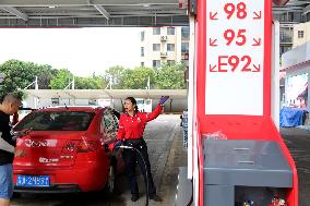 Gas Station in Lianyungang, China