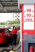 Gas Station in Lianyungang, China